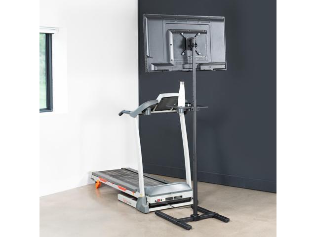 VIVO Extra Tall TV Floor Stand for 13' to 50' Screens, Height Adjustable Mount with Shelf