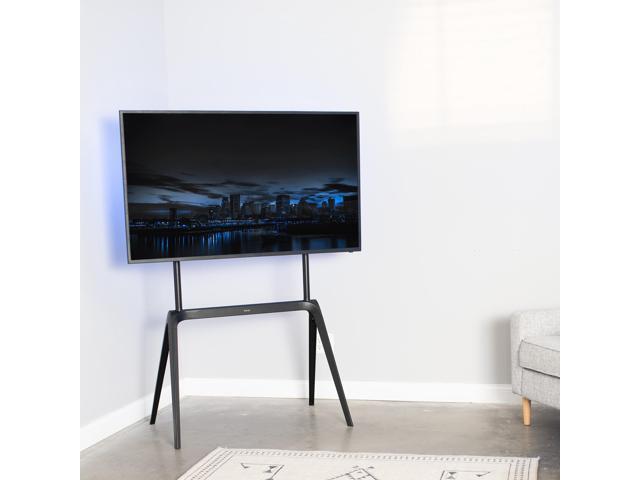 VIVO Steel Studio TV Adjustable Floor Stand, Fits 65' to 86' Screens