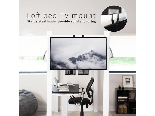 VIVO TV Hanger Bracket for 24' to 55' Flat and Curved Screens, Loft Bed TV Mount