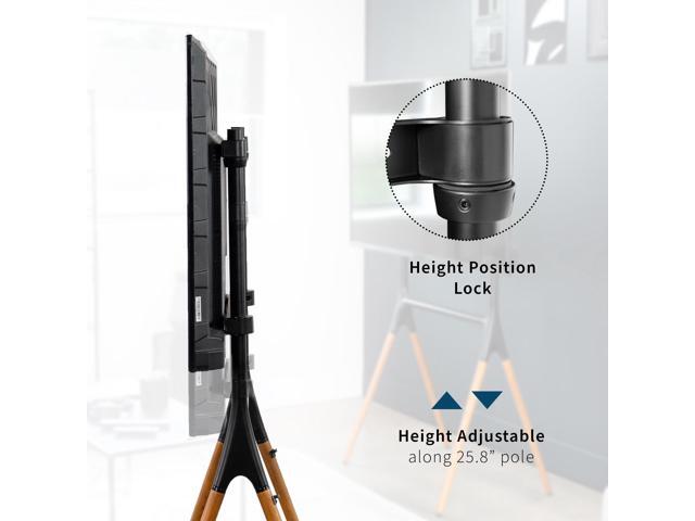 VIVO Easel Studio TV Adjustable Floor Stand Mounts 49' to 70' Screens