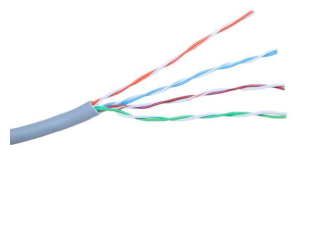 VIVO 1,000ft Bulk Cat6 LAN Network Ethernet Cable / Wire UTP Cat-6 Grey 1000 ft