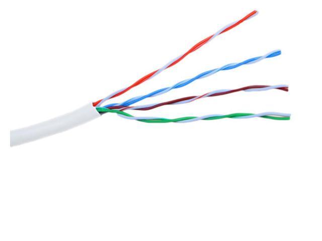 VIVO White 250 ft Bulk Cat6 (CCA) Ethernet Cable/Wire UTP Pull Box 250ft Cat-6 23 AWG (CABLE-V015W)