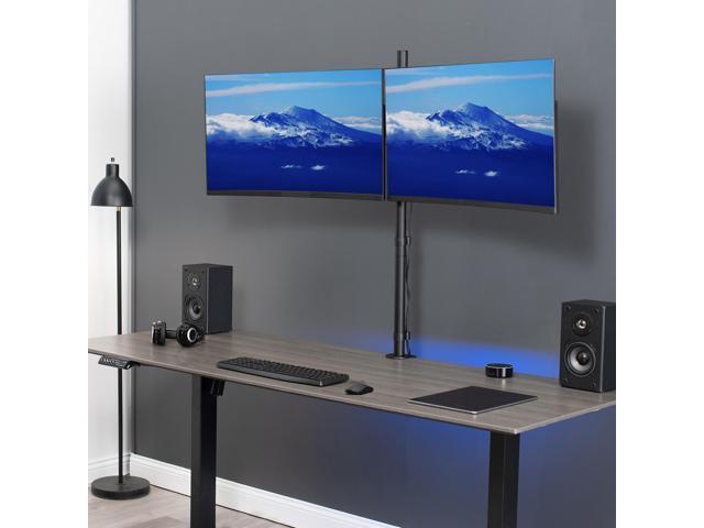 VIVO Dual Monitor Desk Mount Extra Tall Adjustable Stand for up to 32' Screens