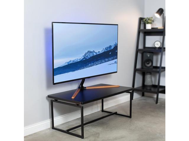 VIVO Adjustable 49' to 70' Screen Studio TV Tabletop Stand with V-Base