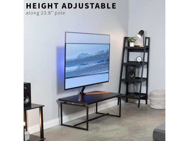 VIVO Adjustable 49' to 70' Screen Studio TV Tabletop Stand with V-Base