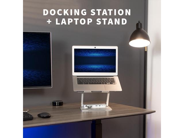 VIVO Aluminum Height Adjustable Laptop / Notebook Stand Docking Station