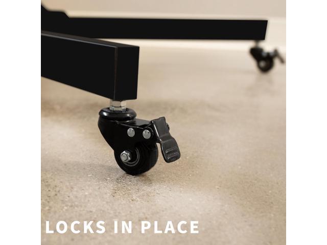 VIVO Dual TV Cart Mount for LCD LED Plasma Flat Panel | Fits 32 to 65 Screens - image 4