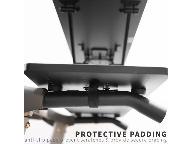 VIVO Height Adjustable Treadmill Desktop Riser, Laptop Desk for Treadmills