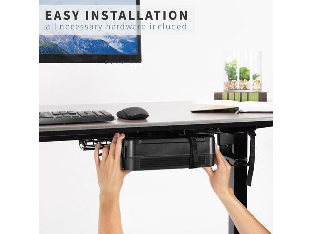 Universal Under-Desk and Wall UPS Mount Uninterruptible Power Supply Mount