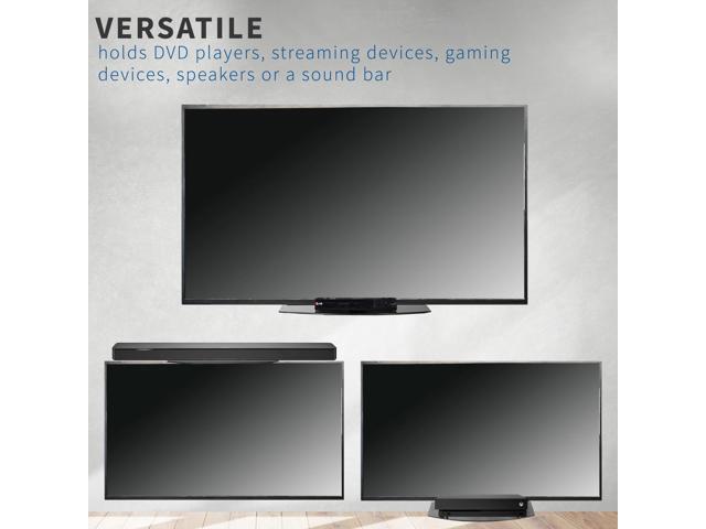 VIVO Under or Above VESA TV Wall Mount Shelving Bracket AV Component Glass Shelf - image 7