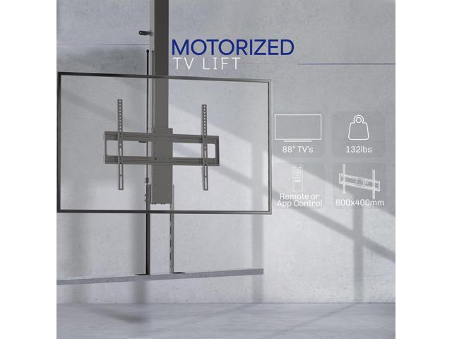 VIVO Motorized Drop Down TV Mount with Remote Control, Fits 43' to 88' Screens