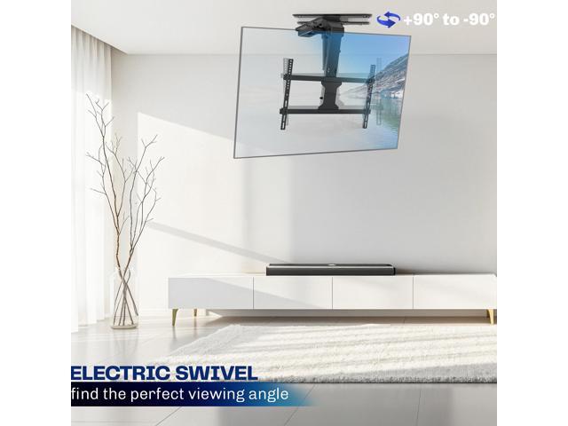 VIVO Electric Flip Down and Swivel Ceiling TV Mount for 37 to 70 inch Screens