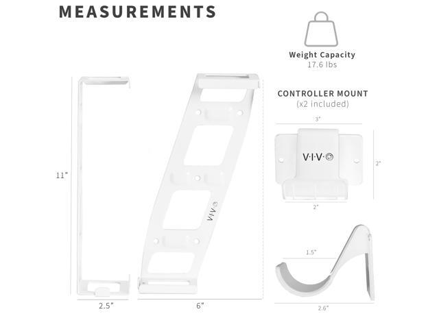 VIVO Wall Mount Designed for Xbox Series S, Horizontal & Vertical Orientation