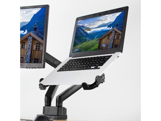 VIVO Single Laptop Notebook Stand Holder for VESA Compatible Monitor Arms