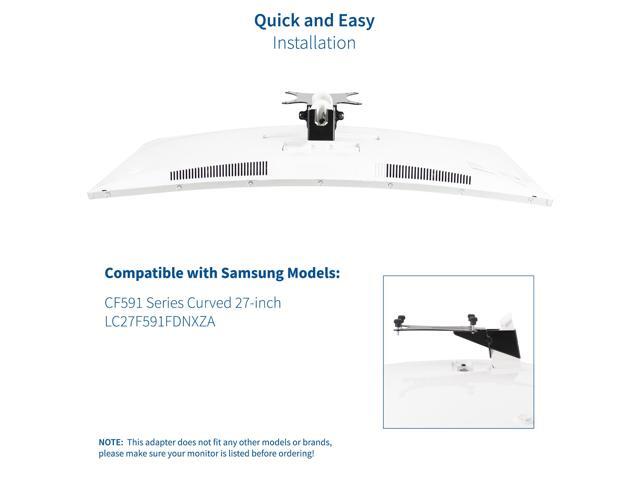 VIVO VESA Mount Adapter for Samsung CF591 Series Curved 27 Screen LC27F591FDNXZA