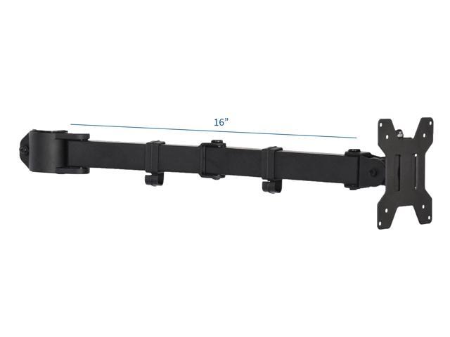 VIVO Black Fully Adjustable Single Monitor Arm for Desk Mount Stand