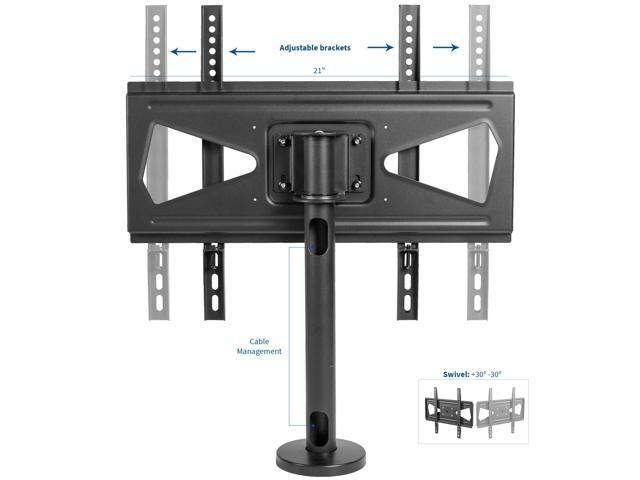VIVO Swivel Bolt-Down Desktop TV VESA Mount for Screen Sizes 32' to 55'