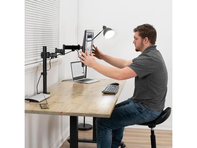 VIVO 13 to 32 LCD Computer Monitor Desk Mount with Extra Long Adjustable Arm - image 6