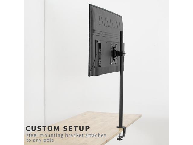 VIVO Steel Universal Pole Mount TV Bracket VESA Plate Fits 32' to 55' Screens