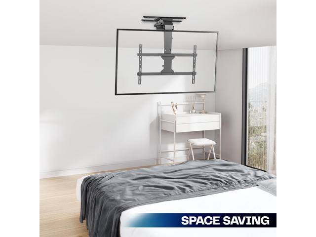 VIVO Electric Flip Down and Swivel Ceiling TV Mount for 37 to 70 inch Screens