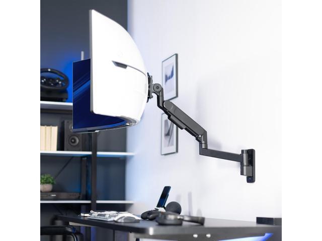 VIVO Tension Arm Ultrawide Monitor Wall Mount, Fits Screens up to 57'