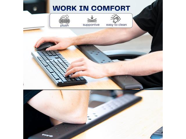 VIVO Black 30 Wrist Pad for Desk
