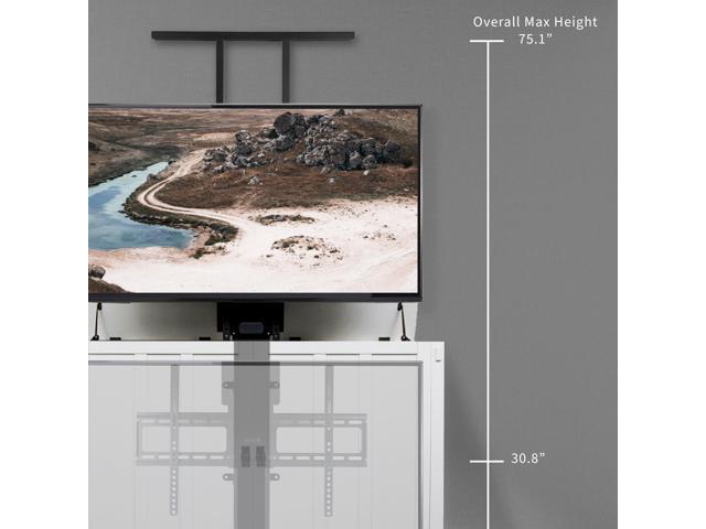 VIVO TV Motorized Vertical Stand Lift 32' to 65', Height Adjustable Mount