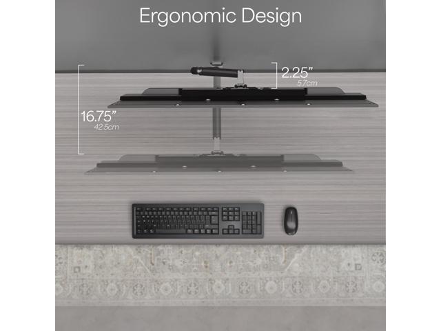 VIVO Premium Aluminum Single TV Wall Mount Adjustable Arm for Screens up to 43 - image 5