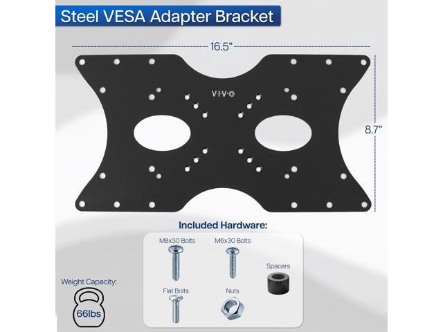 VIVO Steel Adapter VESA Bracket 400x200mm for TV Screen Sizes 32' to 55'