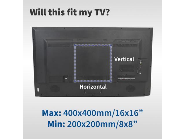 VIVO Steel VESA Mount Adapter Conversion Kit for LCD Screens with VESA 400x400