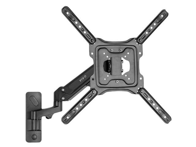 VIVO Black Premium Aluminum Single TV Wall Mount Arm for Screens up to 55'