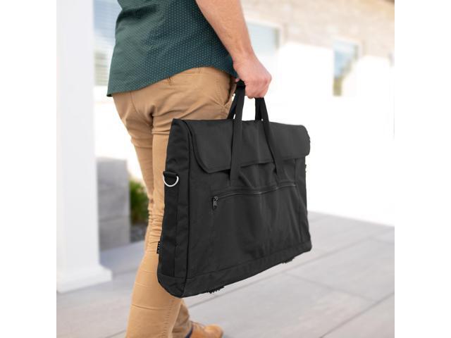 VIVO Black Nylon Travel Case for Computer Monitors and Accessories
