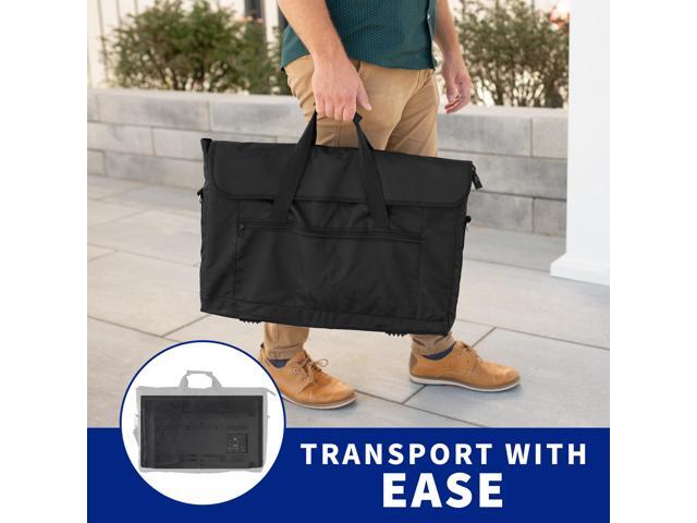 VIVO Black Nylon Travel Case for Computer Monitors and Accessories