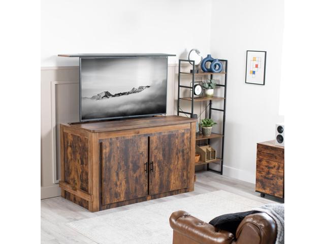 VIVO TV Motorized Vertical Stand Lift 32' to 55' Screen, Height Adjustable Mount