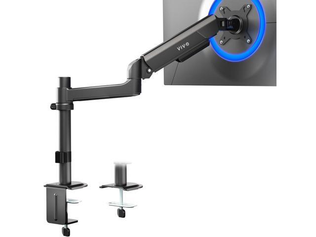 VIVO Articulating Single Pneumatic Spring Desk Mount Stand for Screens up to 40'