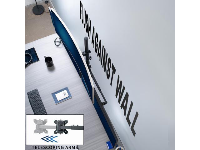 VIVO Telescoping Extra Tall Triple Ultrawide 27' to 38' Monitor Desk Mount