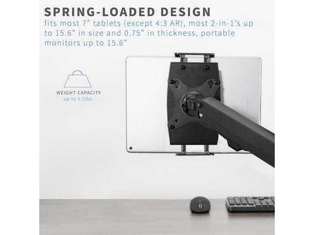 VIVO Universal VESA Mount for Tablets, 2-in-1 Laptops, & Portable Monitors