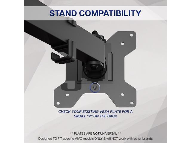 VIVO Steel VESA Bracket 75x75 and 100x100 Mounting for Computer Monitors