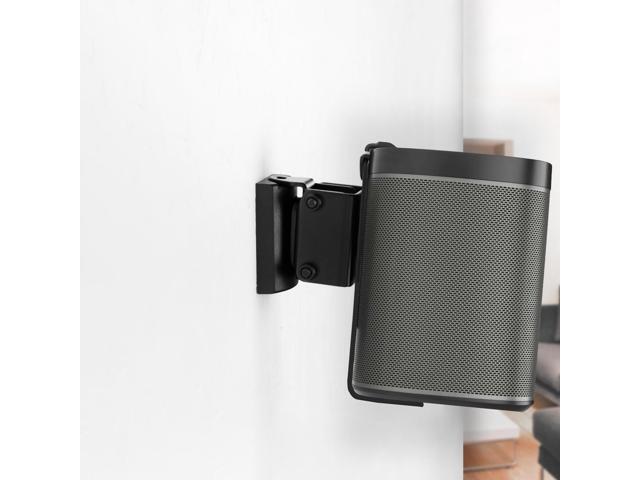 VIVO Black Dual Wall Speaker Mount Designed for SONOS PLAY 1 Brackets (2 Pack)