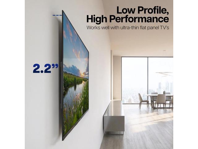 VIVO Steel Low Profile Electric Adjustable Swing 32' to 75' TV Wall Mount