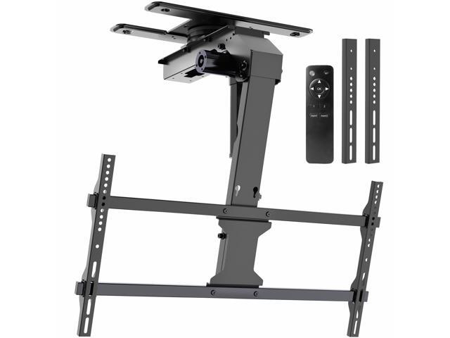 VIVO Electric Flip Down and Swivel Ceiling TV Mount for 37 to 86 inch Screens