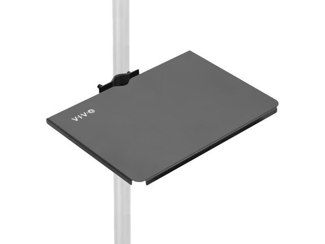 VIVO Clamp-on 14' x 10' Utility Shelf Pole Mount, Fits TV Carts, Stands, & More