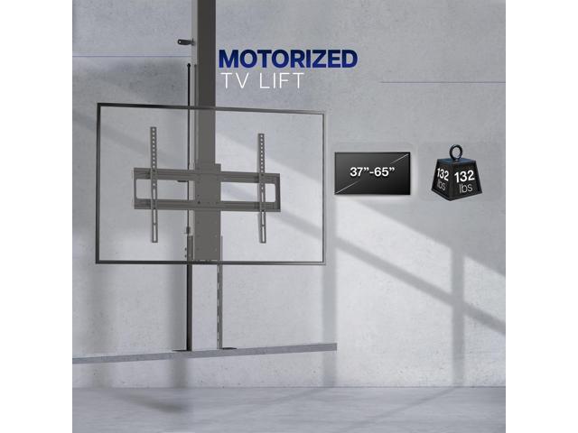 VIVO Motorized Drop Down TV Mount with Remote Control, Fits 37' to 65' Screens