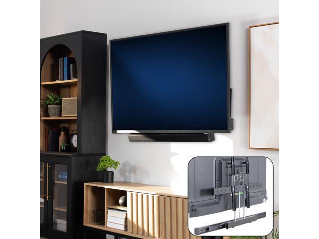 VIVO Height and Depth Adjustable Soundbar Bracket Mount for Wall Mounted TV