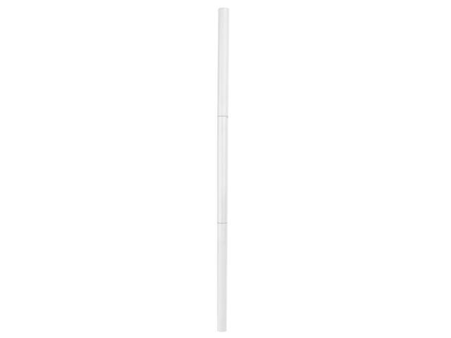 VIVO White Steel Extra Tall 3 Section Monitor Stand Pole 39'