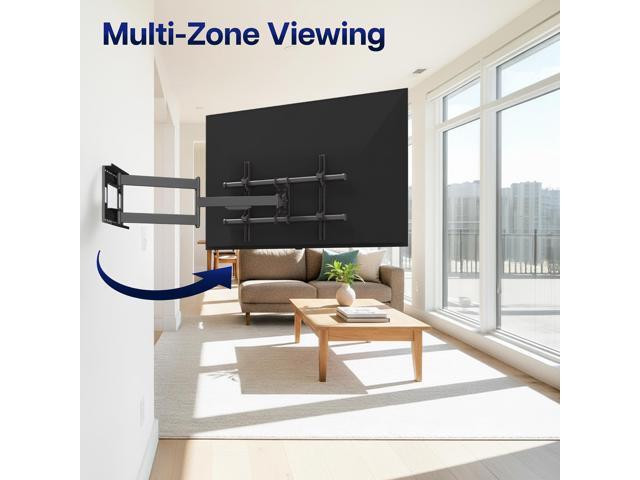 VIVO TV Wall Mount for 37 -85 Plasma Screen | Fully Articulating VESA Mount - image 2