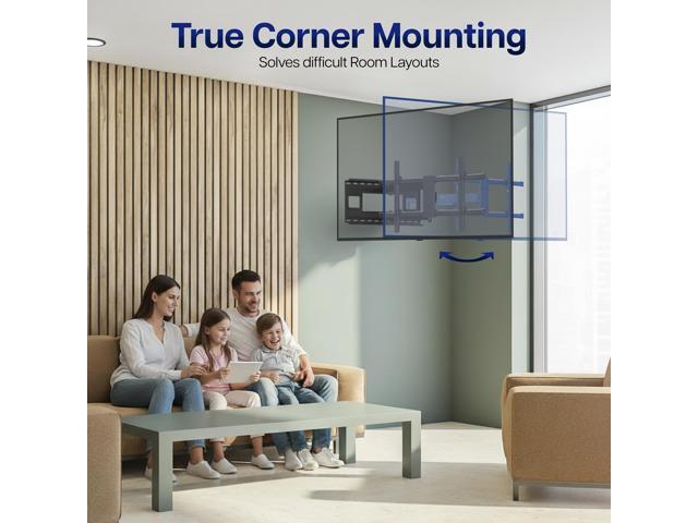 VIVO TV Wall Mount for 37 -85 Plasma Screen | Fully Articulating VESA Mount - image 7
