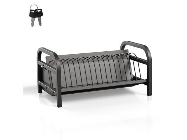 VIVO 16-Bay Laptop and Tablet Open Charging Station with Locking Compartment