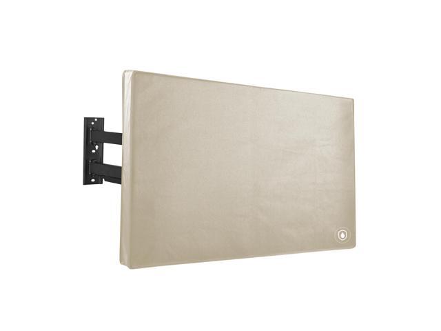 Tan Screen Cover for 55' to 58' TV, Outdoor Waterproof Weather Resistant