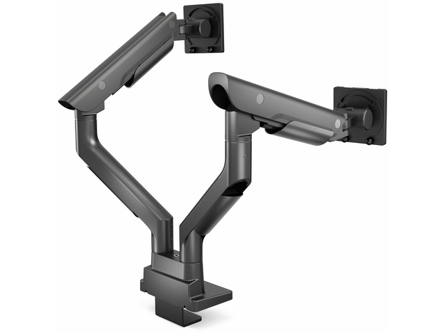 VIVO PRO Pneumatic Arm Dual Ultrawide Monitor Mount, 24-38 Screens, 59.4 lbs